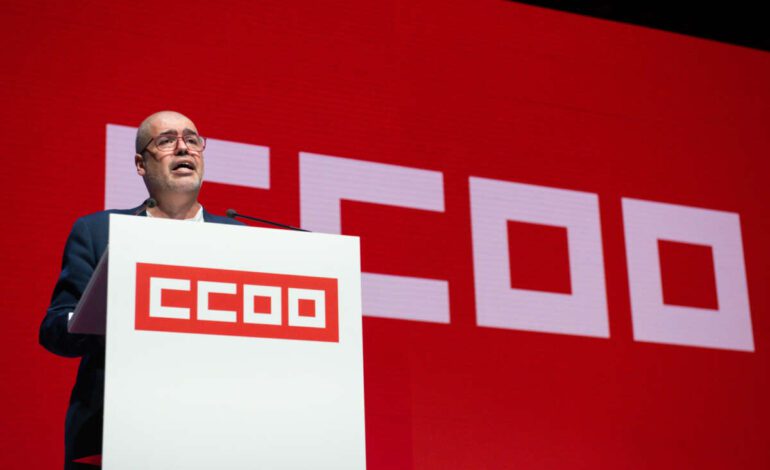 Sordo busca su última reelección como líder de CCOO en el Congreso Confederal