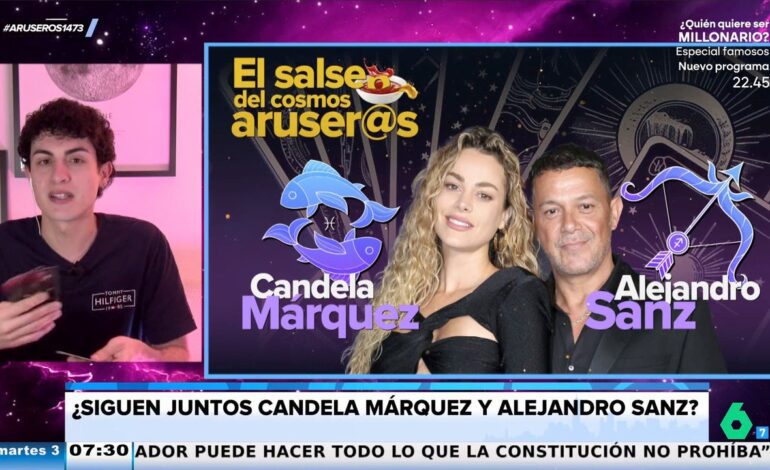 ¿Siguen juntos Alejandro Sanz (Sagitario) y Candela Márquez (Piscis) ? Jabifus, astrólogo de Aruser@s, echa las cartas