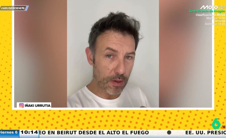 El «merecidísimo» ‘zasca’ de Iñaki Urrutia a la gente alérgica que no usa pañuelo: «Tenéis una hostia…»