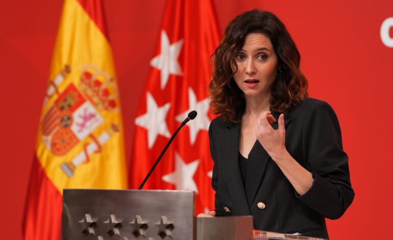 ¿Traición interna a Díaz Ayuso?