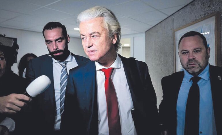 Wilders pide «cierre total» contra el asilo y la devolución de refugiados de Países Bajos