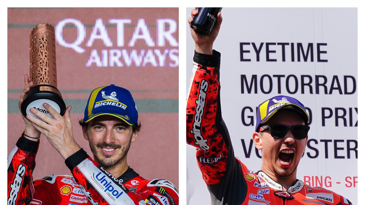 El asesor de Bagnaia en Ducati le compara con Jorge Lorenzo: «Su estilo de pilotaje…»