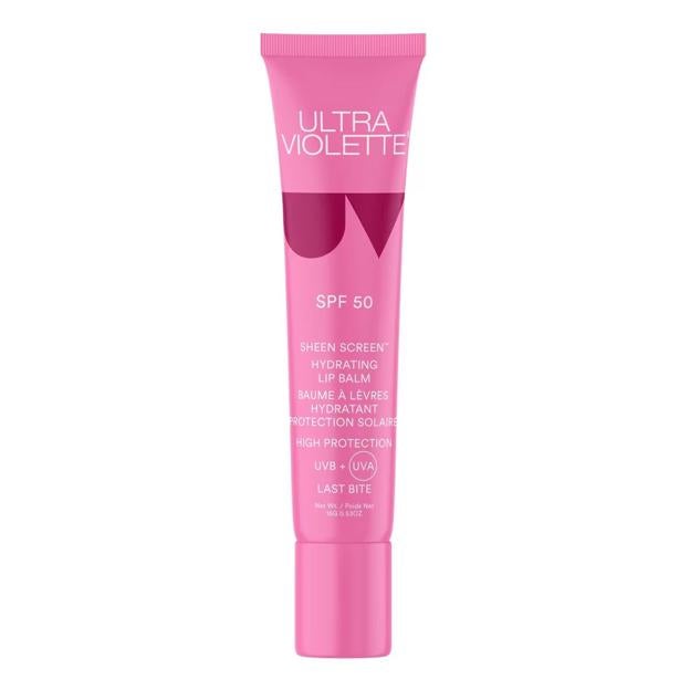 Sheen Screen ™ SPF 50 Bálsanos labiales hidratantes Ultra -Purple. Precio: 19.99 euros