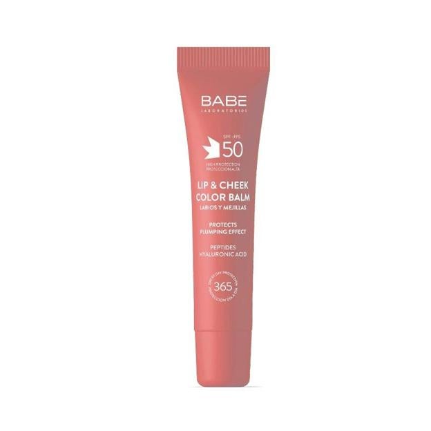 Bálsamo de color de labios y Likech SPF50 de Babé Laboratories. Precio: 7.99 euros