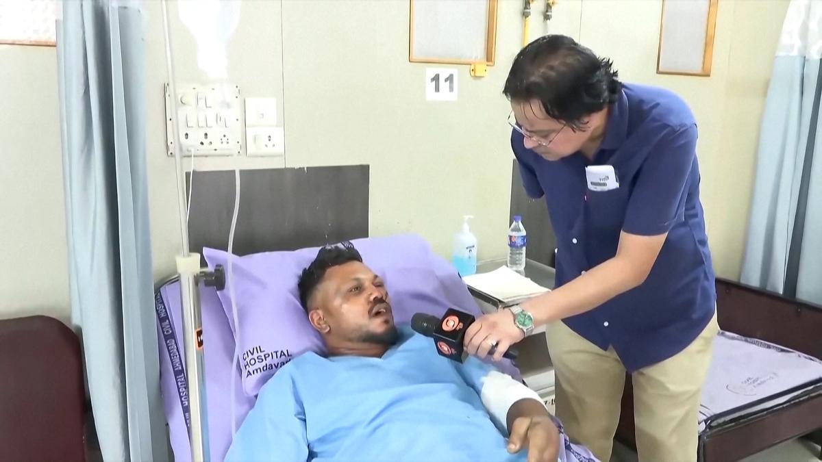 Vishwash Kumar Ramesh, el único superviviente del accidente del avión en la India, clave para la investigación