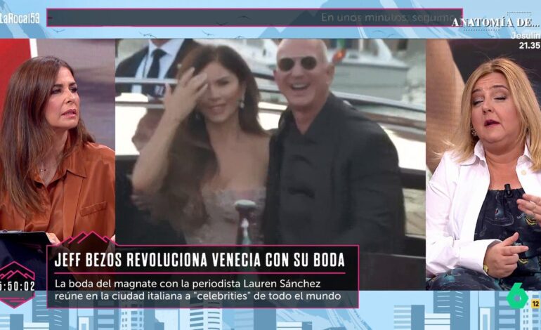 la opinión de Nuria Roca sobre el día en que Bezos y Lauren Sánchez se dieron el «sí, quiero»