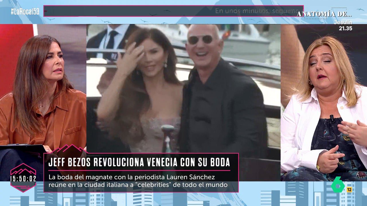 la opinión de Nuria Roca sobre el día en que Bezos y Lauren Sánchez se dieron el «sí, quiero»