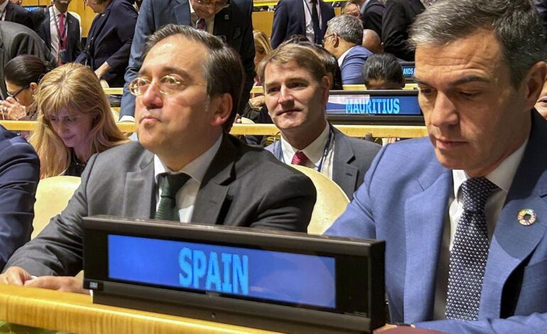 España toma la iniciativa en la ONU junto a Palestina tras el veto estadounidense a la resolución de alto el fuego en Gaza