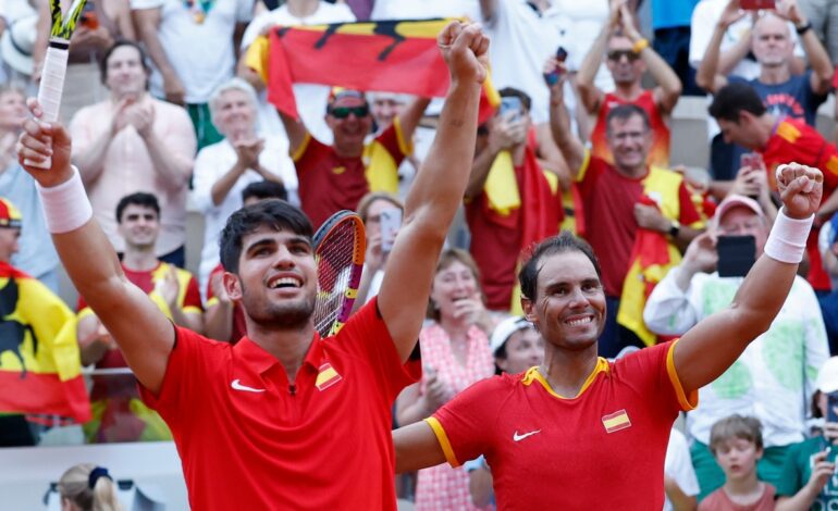 Rafa Nadal no da crédito a las palabras de Carlos Alcaraz