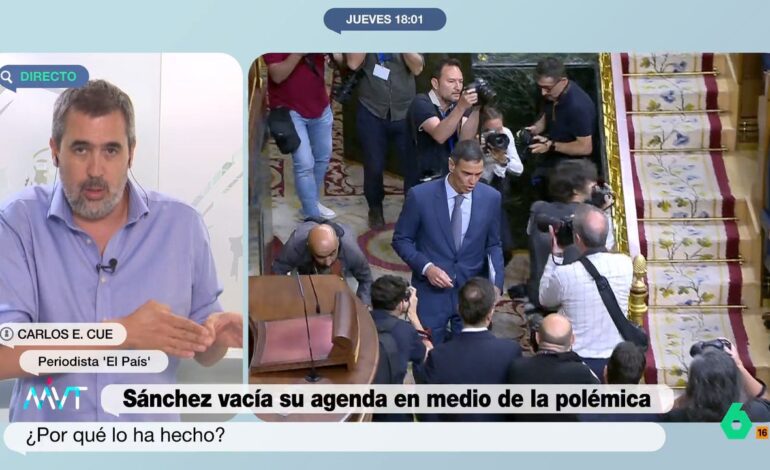 No te da la señal de un tipo que está pensando en acabar con el Gobierno
