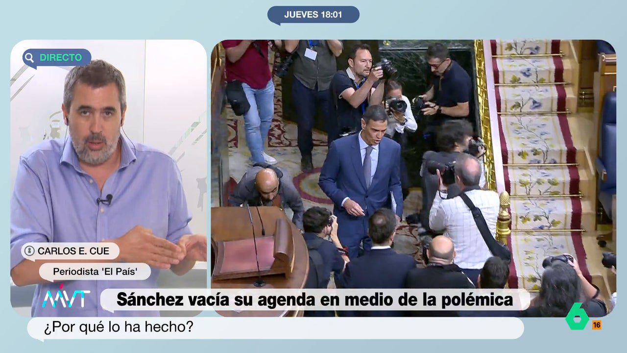 No te da la señal de un tipo que está pensando en acabar con el Gobierno