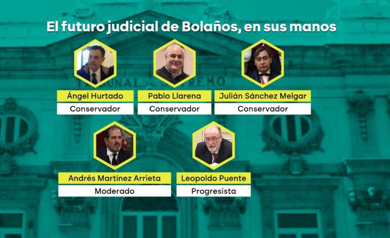 Los jueces de los que depende el futuro judicial de Bolaños en el Supremo