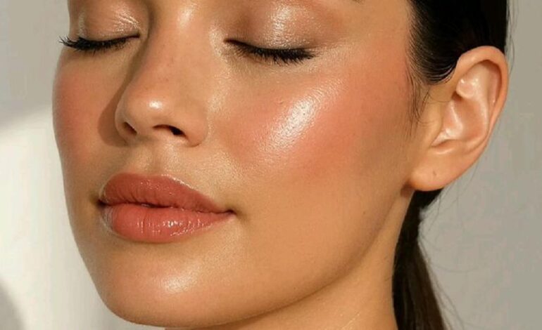 Coloretes con brillo para sublimar el bronceado en verano