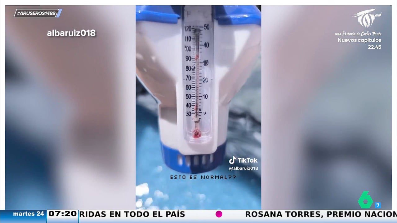 las piscinas de exterior en Sevilla se parecen mucho a una sauna