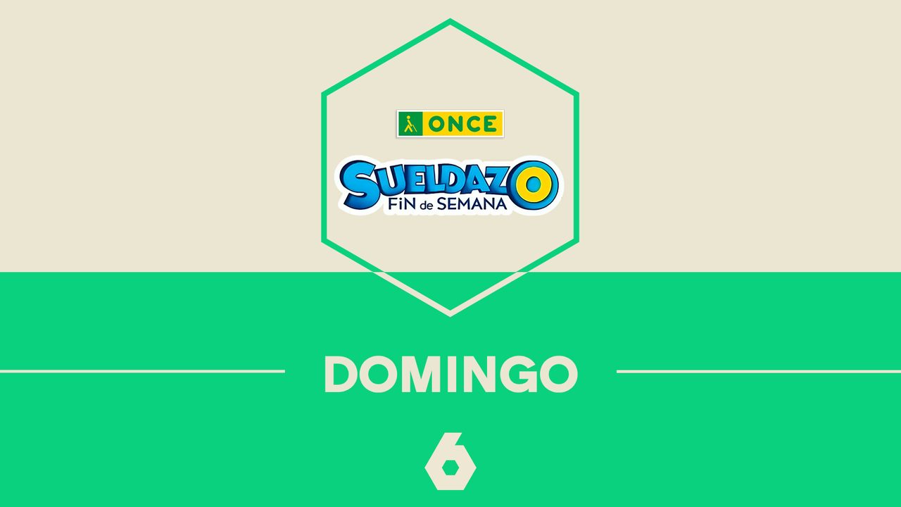 Comprobar el resultado del sorteo del Sueldazo de la ONCE de hoy, domingo 15 de junio de 2025