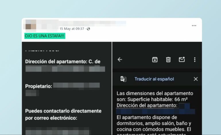 la creciente demanda prolifera los anuncios falsos y los intentos de estafa