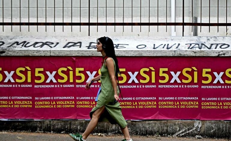 Italia vota si se reduce el plazo para solicitar la ciudadanía en un nuevo reto a Meloni