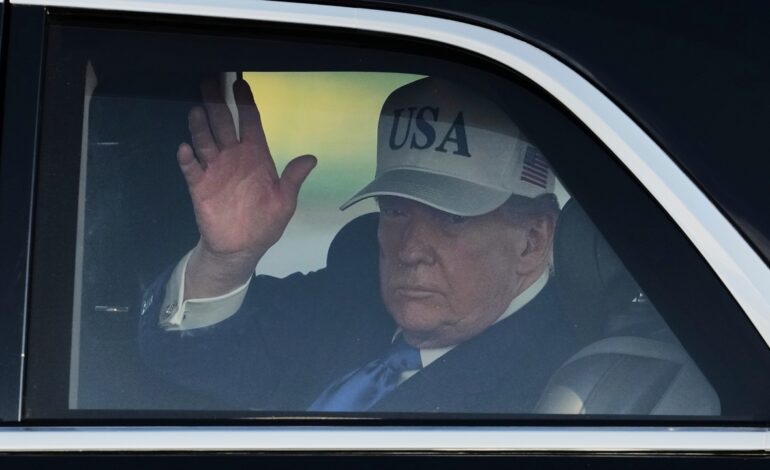 Alfombra roja, permiso para llegar tarde y alojamiento de ‘reyes’, una cumbre de la OTAN diseñada para complacer a Trump