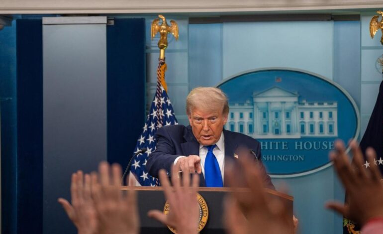 Trump prevé un acuerdo de alto el fuego para Gaza "en la próxima semana"