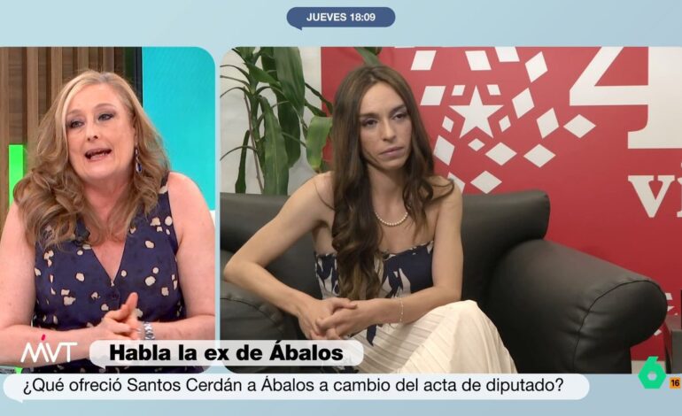 Elisa Beni cree que Andrea de la Torre, ex de Ábalos, «está hablando por boca de él»: «Es un encargo»