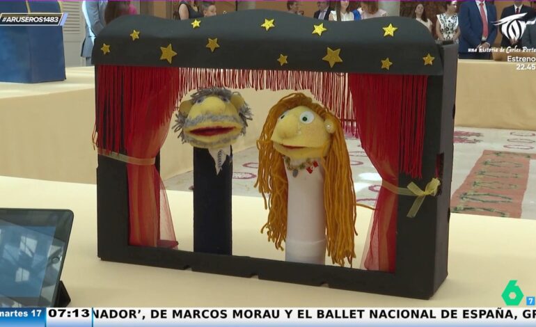 Alfonso Arús juzga los proyectos ganadores del concurso infantil ‘¿Qué es un rey para ti?’
