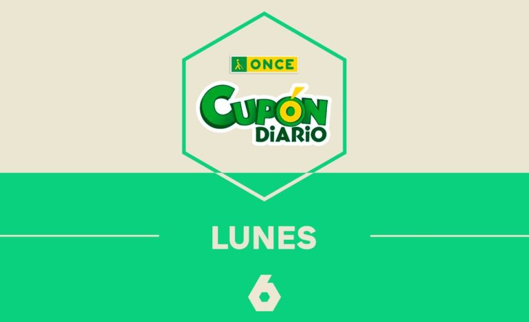 Comprobar el resultado del sorteo del Cupón Diario de la ONCE de hoy, lunes 16 de junio de 2025