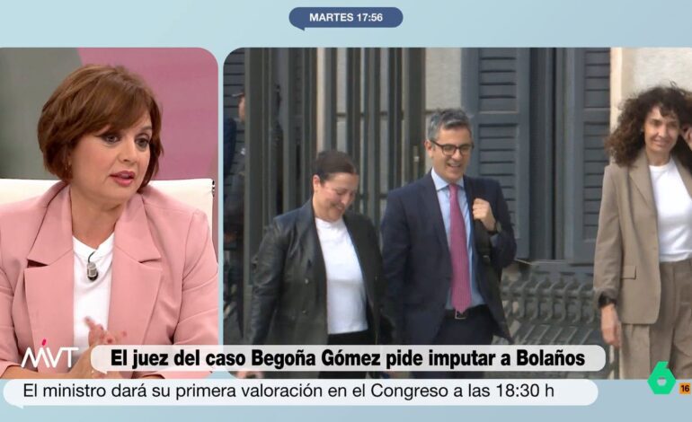 Esther Redondo, sobre la reacción del Gobierno al auto del juez Peinado: «En privado están horrorizados»