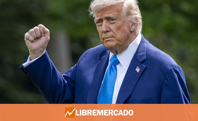 Trump llama «imbécil» al presidente de la Reserva Federal por no bajar los tipos de interés