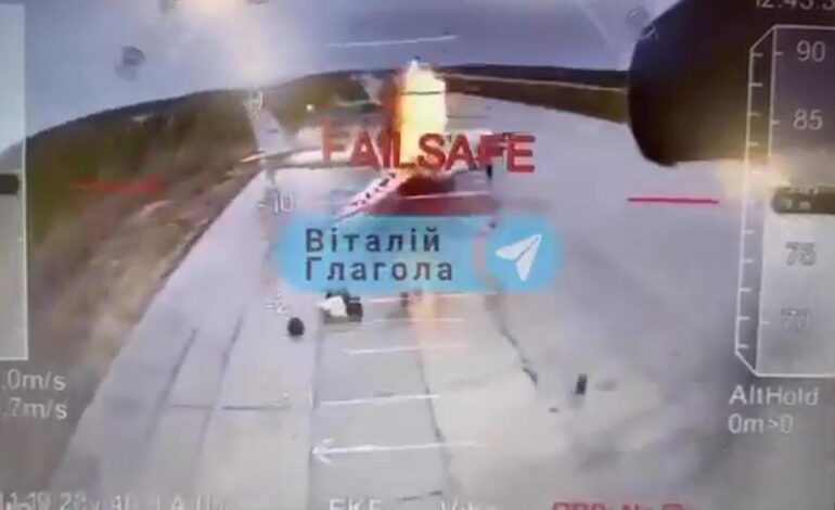 Ucrania asesta un duro golpe a Rusia destruyendo cuatro decenas de aviones estratégicos