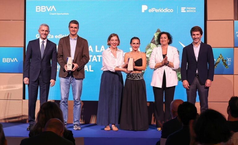 BBVA y El Periódico premian el compromiso con el territorio