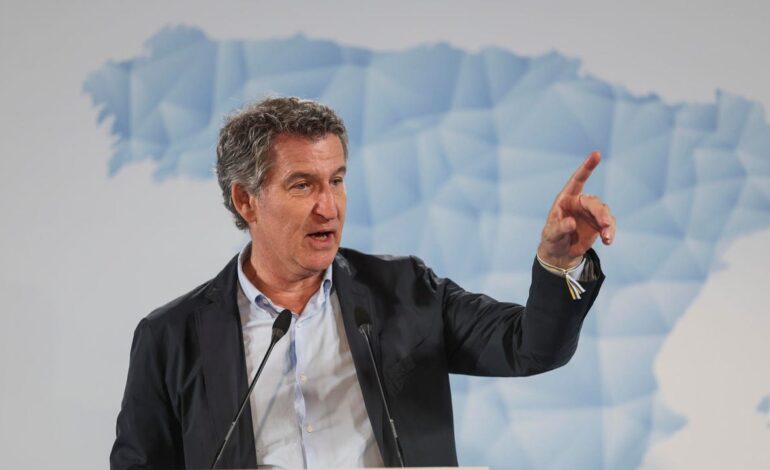 Feijóo promete una «limpieza total del país»
