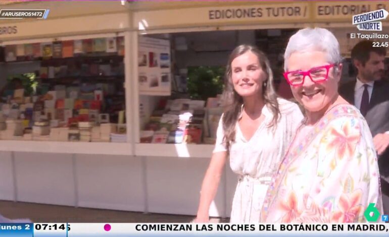 Es indomable, acaba en las casetas que a ella le apetece