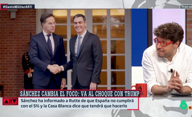 Ese dinero se saca de los bolsillos de los europeos para alimentar la economía militar de EEUU