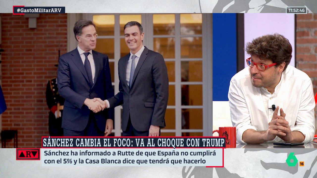Ese dinero se saca de los bolsillos de los europeos para alimentar la economía militar de EEUU