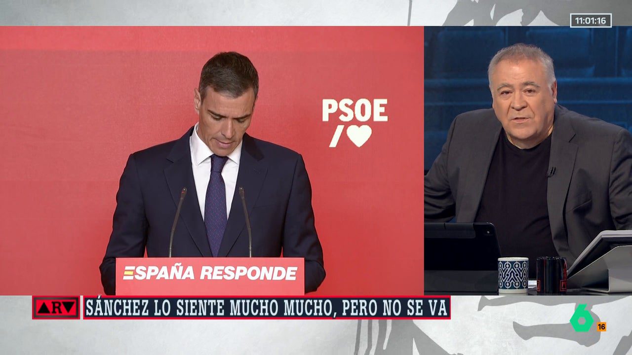 La respuesta de Sánchez es raquítica, pobre y muy deficiente