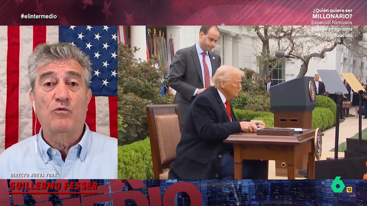 Guillermo Fesser desvela el mote que han puesto a Trump tras sus vaivenes con los aranceles: «TACO, ‘Trump Always Chickens Out'»