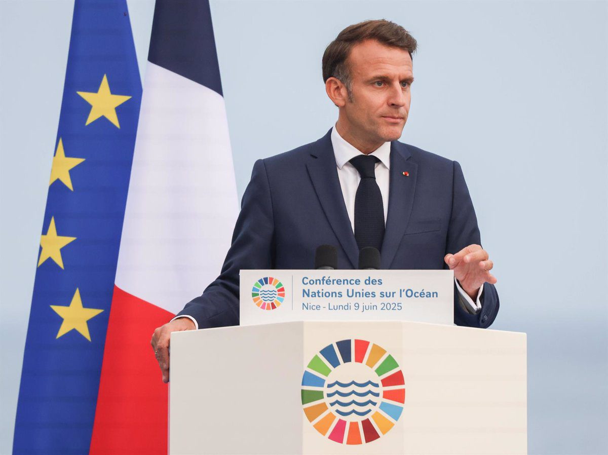 Macron anuncia la suspensión de la cumbre internacional sobre la solución de dos estados