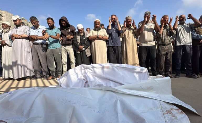 Al menos 51 muertos en ataques israelíes durante la jornada del lunes en la Franja de Gaza