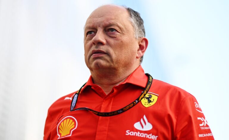 Una leyenda de Ferrari carga contra Fred Vasseur: «No tiene la autoridad…»
