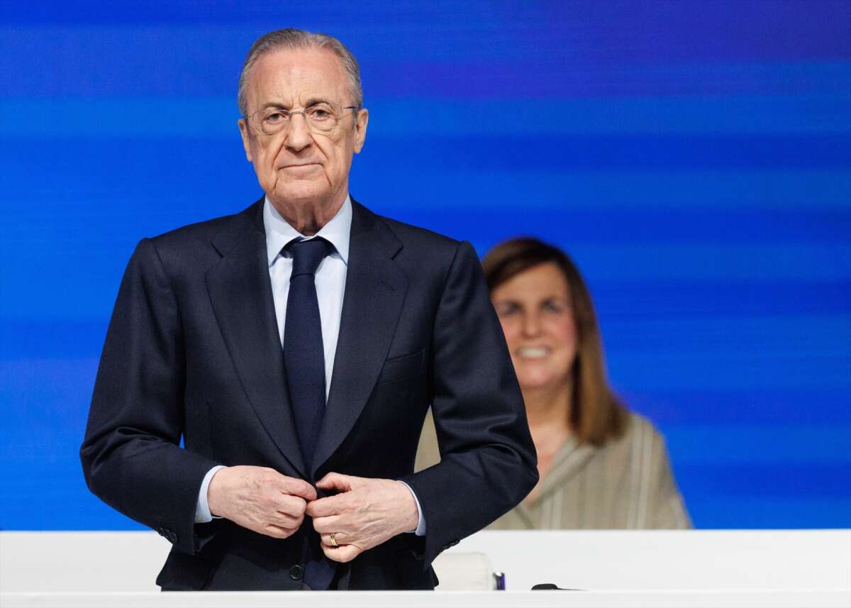 El presidente del grupo ACS, Florentino Pérez. Foto Eduardo Parra / Europa Press