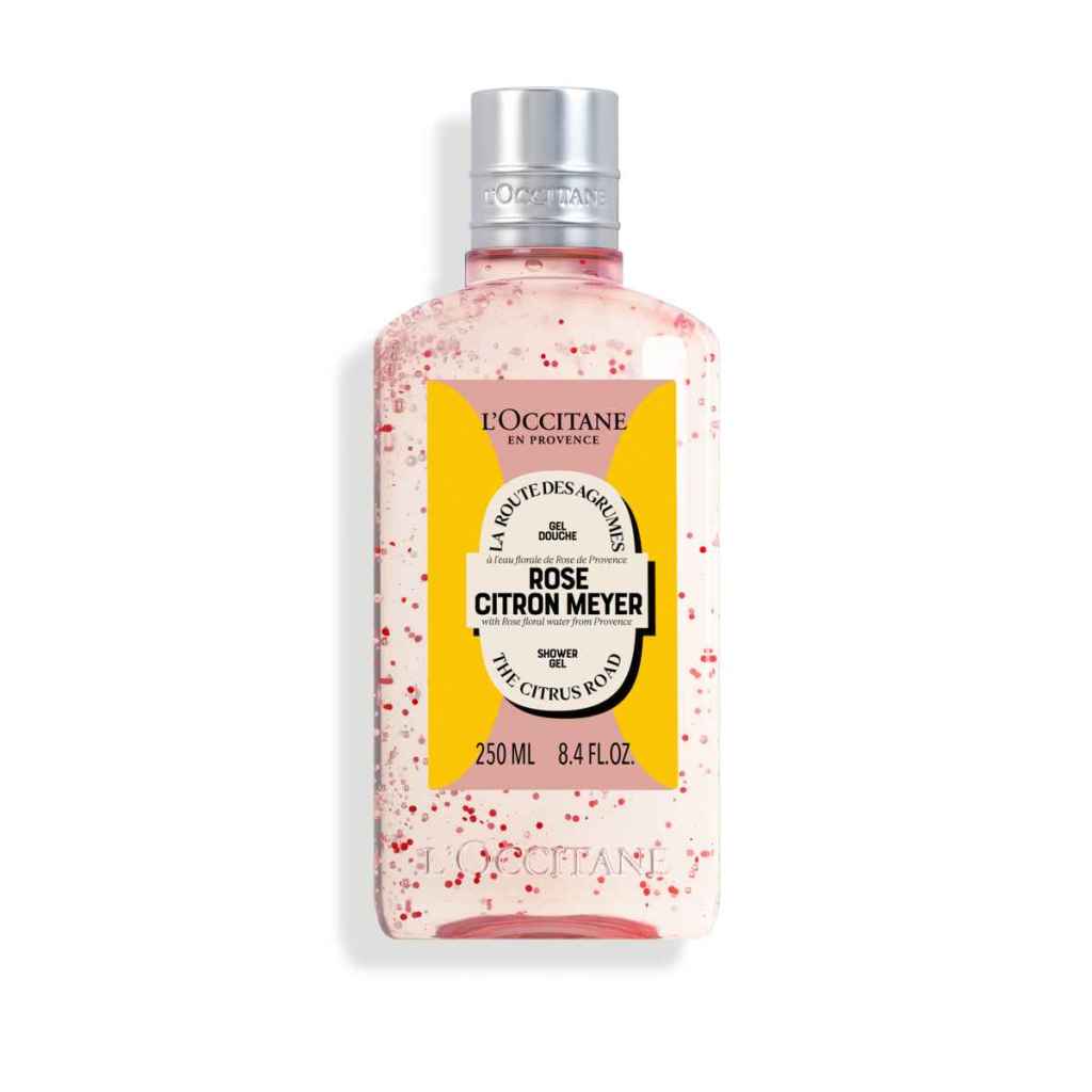 Gel de ducha rosa de limón occitano 