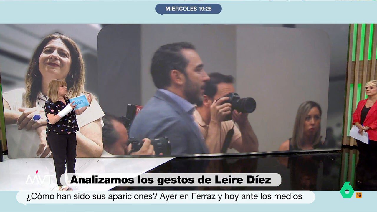 Gloria Campos, experta en comunicación no verbal, sobre la reacción de Leire Díez al ver llegar a Aldama: «Se lo esperaba»