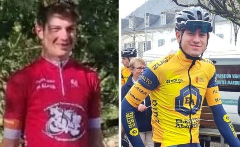 Mueren los ciclistas Mikel Regil e Ibai Hoyos en un accidente de tráfico