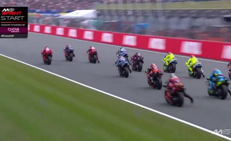 ¡Imparable Marc! La increíble primera vuelta de Márquez en la ‘sprint’ del Gran Premio de Países Bajos