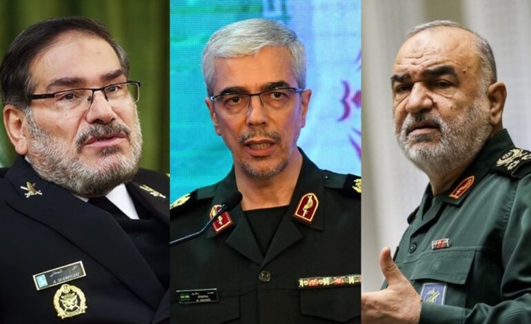 ¿Decapitación total del régimen? Israel mata a Salami, Bagheri y Shamkhani, los pilares del poder iraní