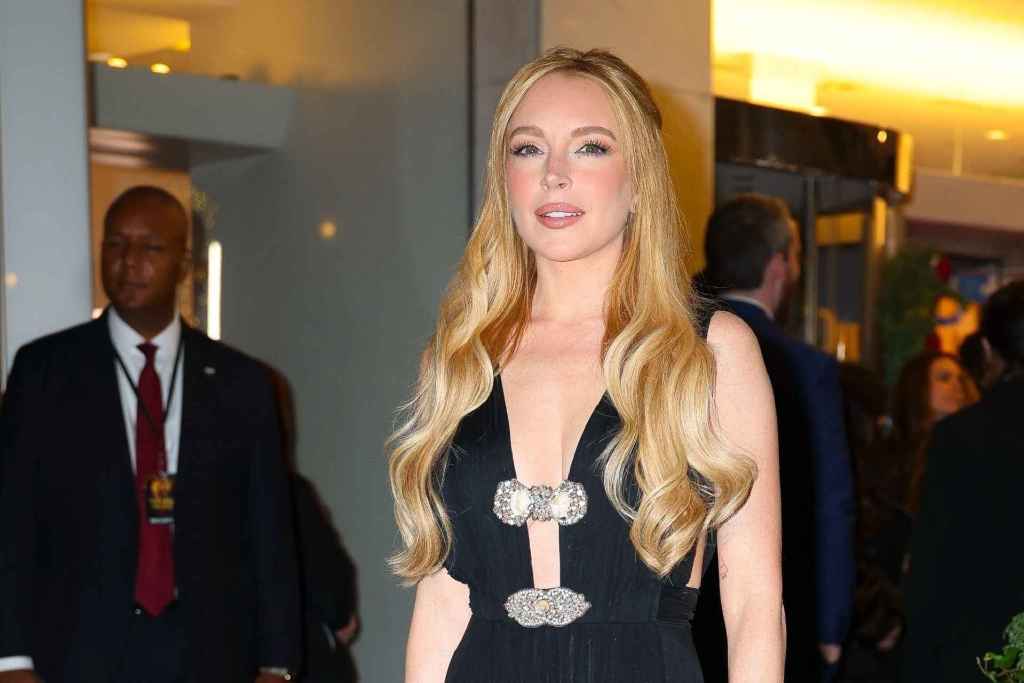 Por lo tanto, cuida su piel dentro de Lindsay Lohan, como dijo en una entrevista