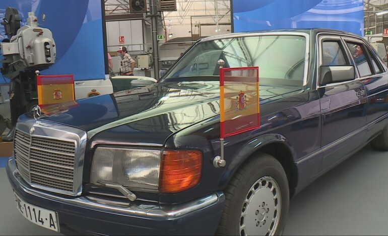así es ‘el coche de los presidentes’, un blindado de 400 kilos que ha llevado a casi todos los jefes de Gobierno