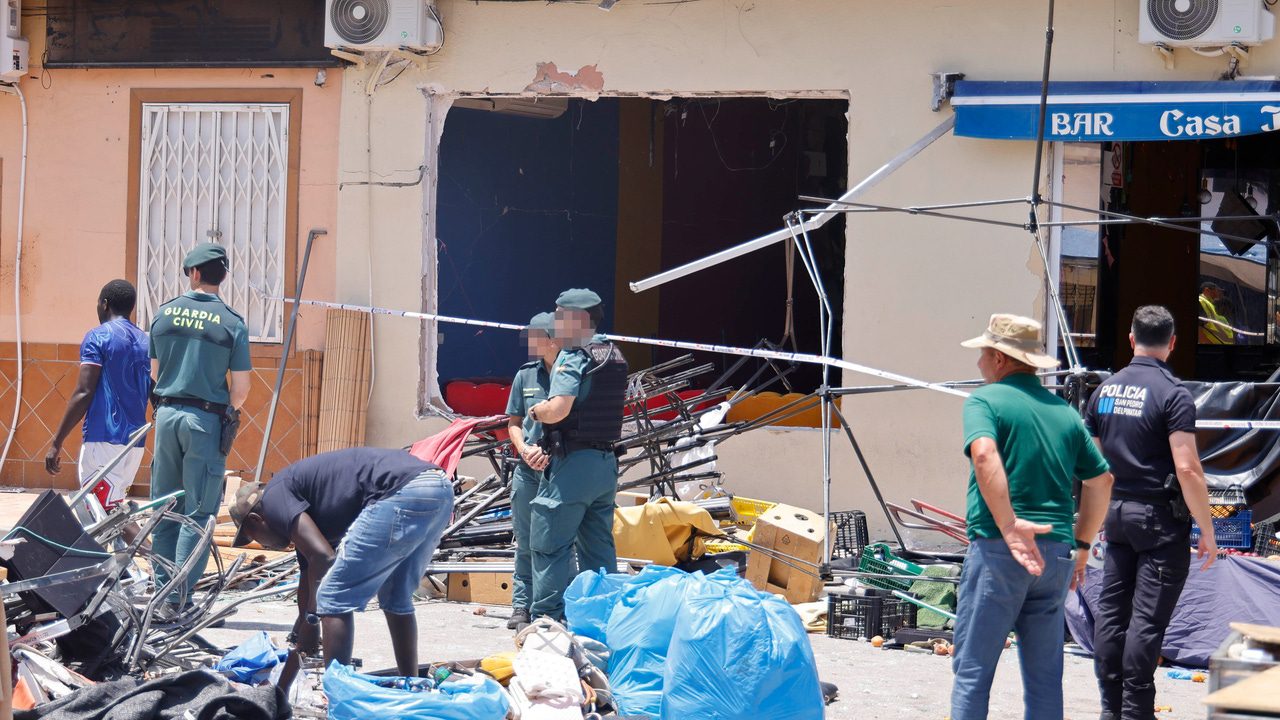 Mueren las dos mujeres heridas graves tras la explosión de un bar de Lo Pagán (Murcia)