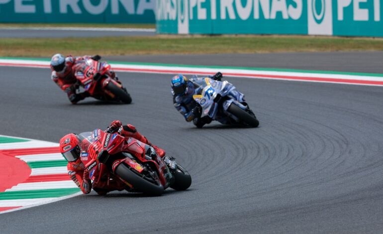 carrera del Gran Premio de Italia de motociclismo en Mugello