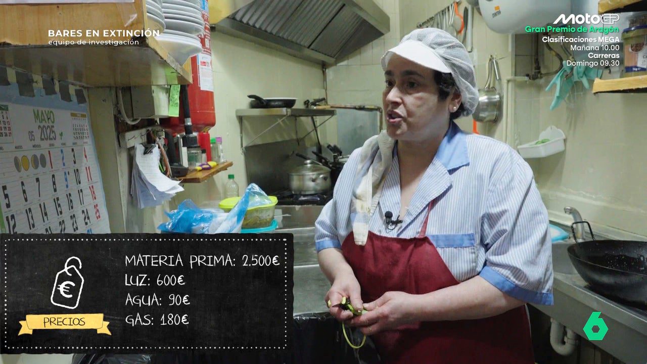 "El menú del día va a acabar desapareciendo": la predicción de la dueña de un bar por la subida de precios